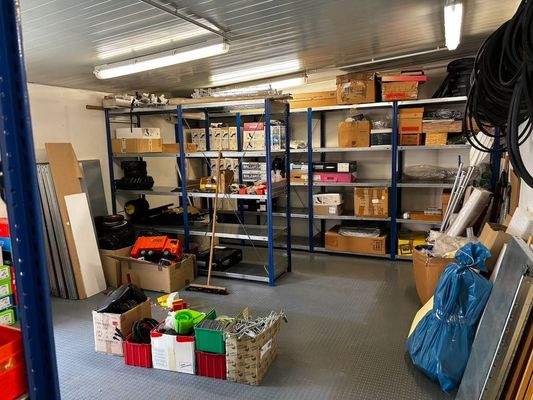 Lagerfläche im Obergeschoss