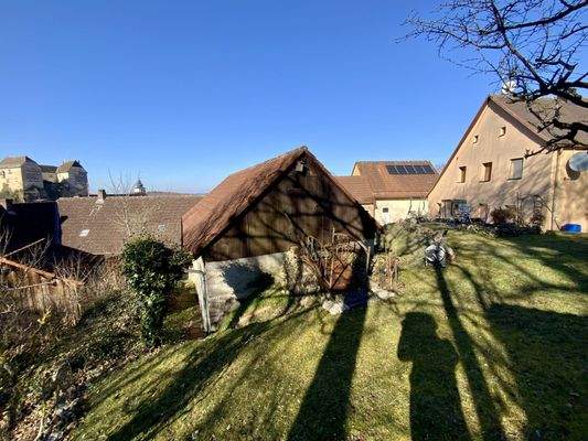 Zugang Dachboden Garage