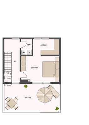 Grundriss - Dachgeschoss