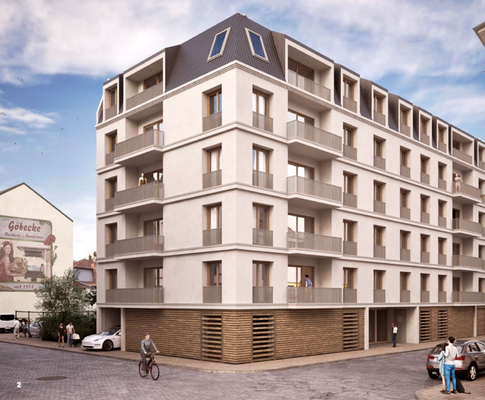 Visualisierung Straßenansicht