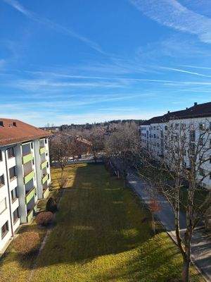 Blick aus dem Küchenfenster