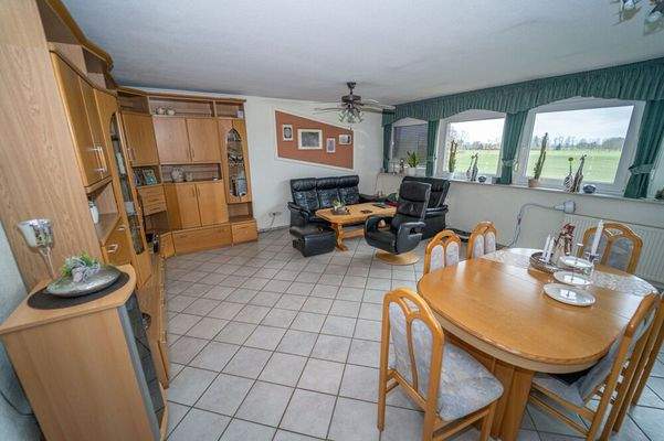 Wohn-Esszimmer Dachgeschoss