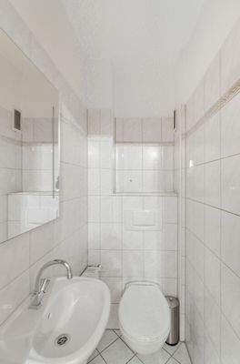 Separates Gäste-WC im Erdgeschoss