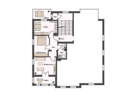 Grundriss 1. Obergeschoss