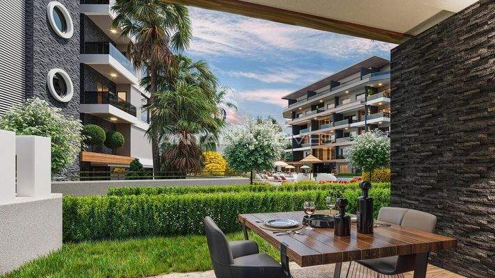 Elegant Flats in a Fully Equipped Complex in Alanya