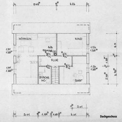 Grundriss Dachgeschoss