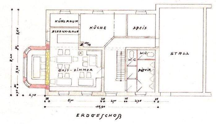 Grundriss Erdgeschoss