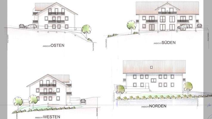 Visualisierung Bebauung