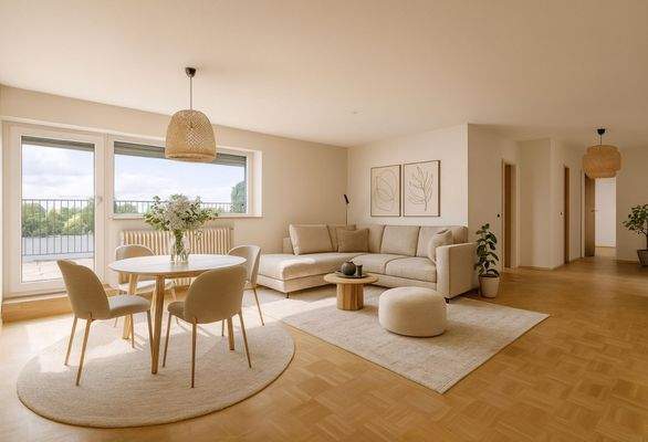 Visualisierung Wohnen & Essen