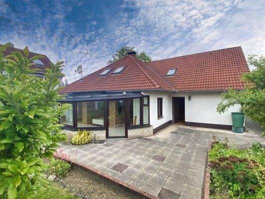 Haus mit Wintergarten
