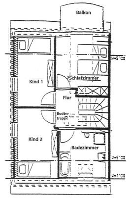 Grundriss Obergeschoss