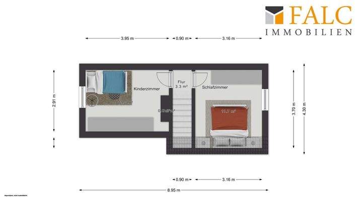 Grundriss Obergeschoss