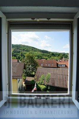 Aussicht vom Dachgeschoss