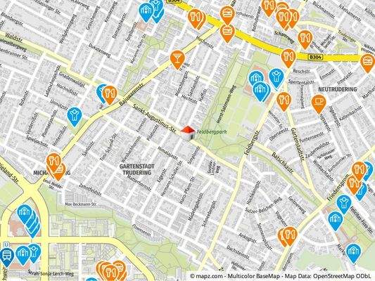 Geolyzer Kartenausschnitt