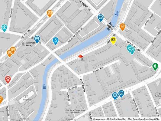 Geolyzer Kartenausschnitt