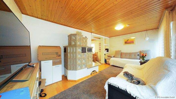 Gemütlich mit Kachelofen