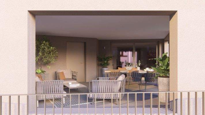 Visualisierung Loggia 