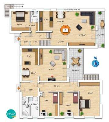 Grundriss Erdgeschoss