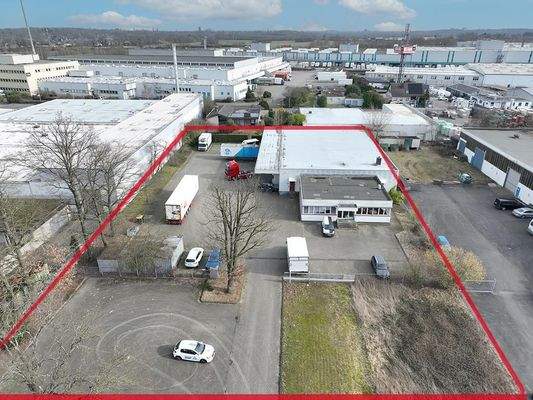 Luftbild Trompeter Allee