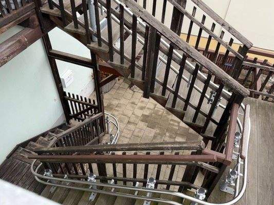 Treppa, separater Eingang