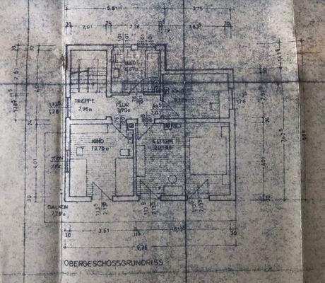 Grundriss Obergeschoß
