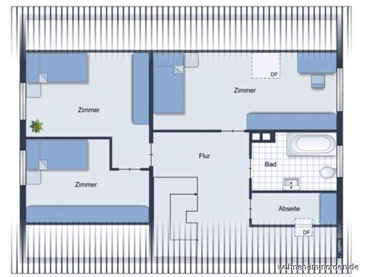 Grundriss Obergeschoss