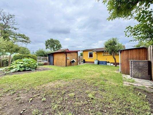 hintere Grundstücksansicht