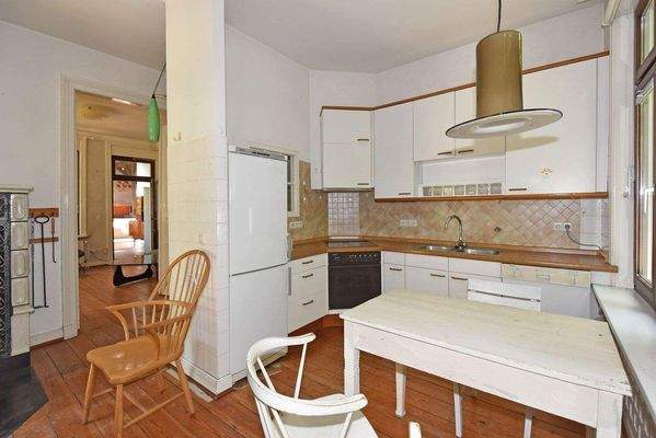 Wohnküche im Erdgeschoss 