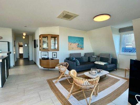 Blick in die Wohnung