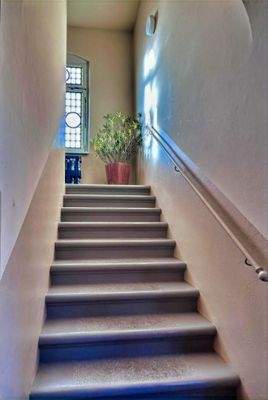 Teil des Treppenhauses