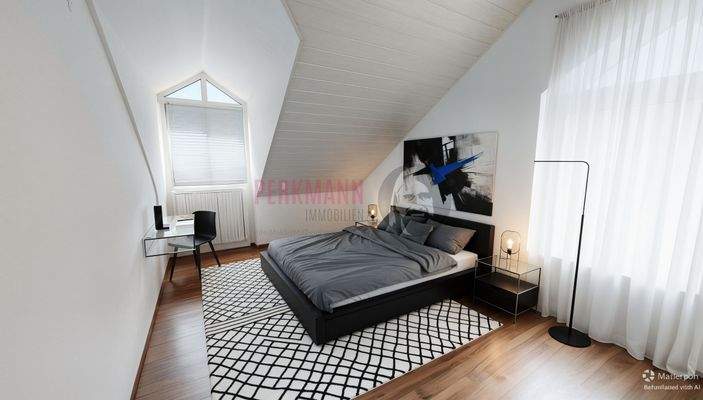 Schlafzimmer 1 - (KI generiert)