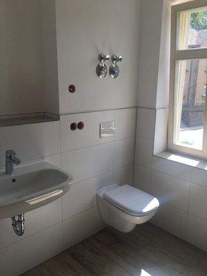 Badausstattung WC, Waschbecken