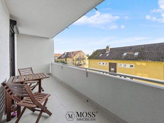 Balkon Süd-Östliche Ausrichtung