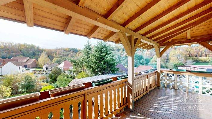 EG - Balkon mit Ausblick