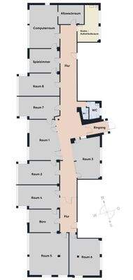 Grundriss ohne Maßstab