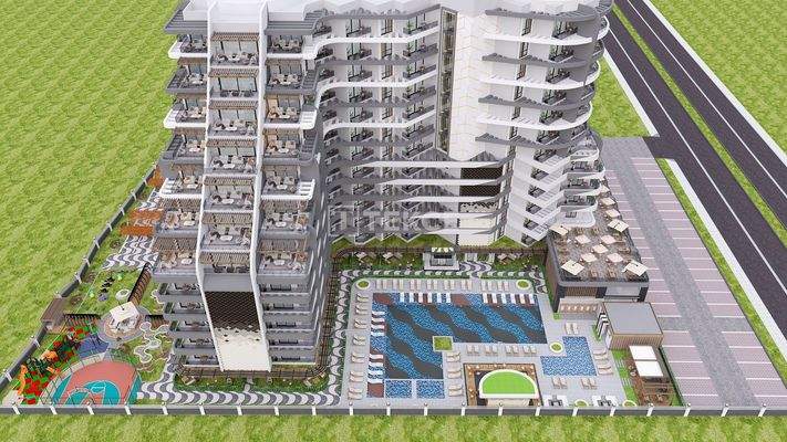 Sea-Front Apartments with Private Beach in Lefke North Cyprus