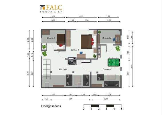 Grundriss Obergeschoss