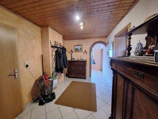 großzügiger Eingangsbereich