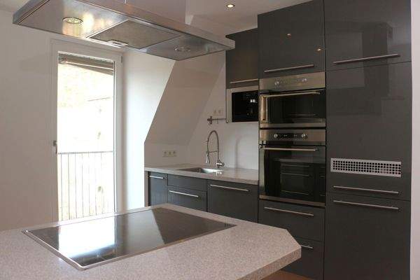 Blick Flur in Küche