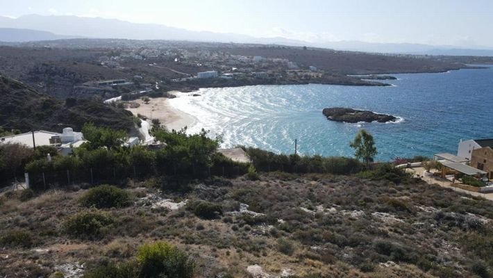 Kreta, Kalathas: Erstklassiges Grundstück zum Verkauf in Kalathas