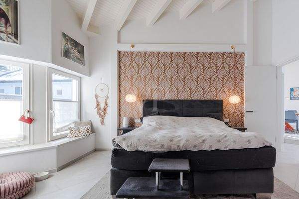 Schlafzimmer mit individuellem Grundriss