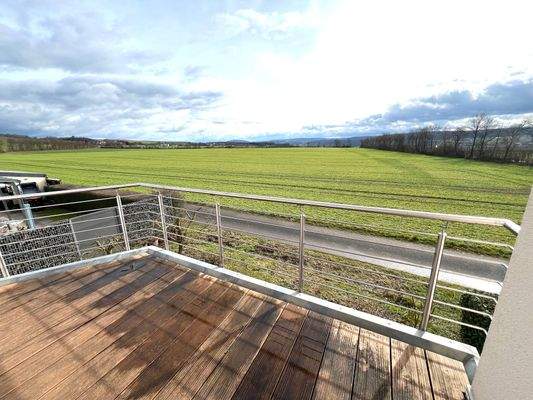 Weitblick von Balkon