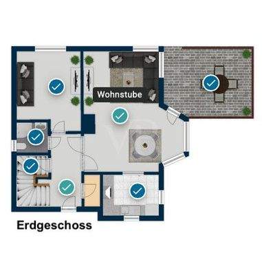 Grundriss Erdgeschoss