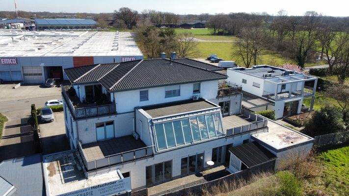 Dachterrassen und Besprechungsraum