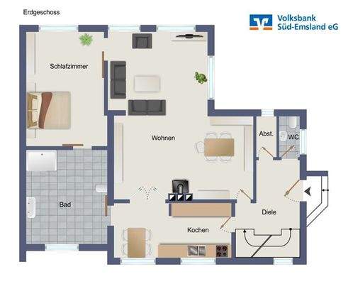 Grundriss Erdgeschoss