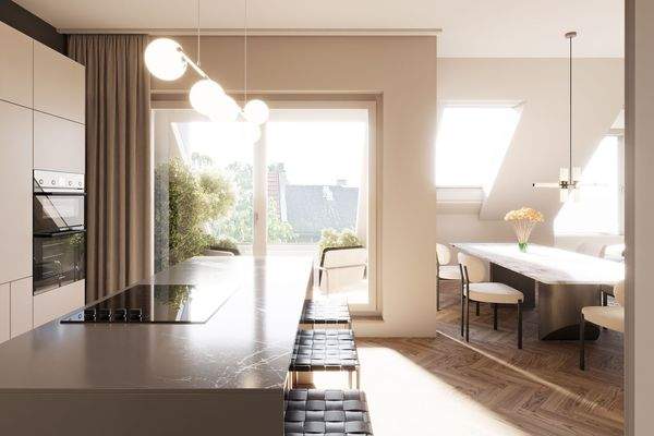  Familien-Dachgeschoß - Terrassen, A/C, Wärmepumpe