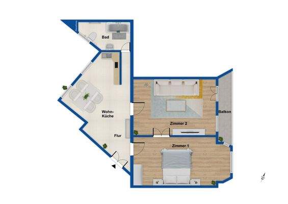 Grundriss - Obergeschoss