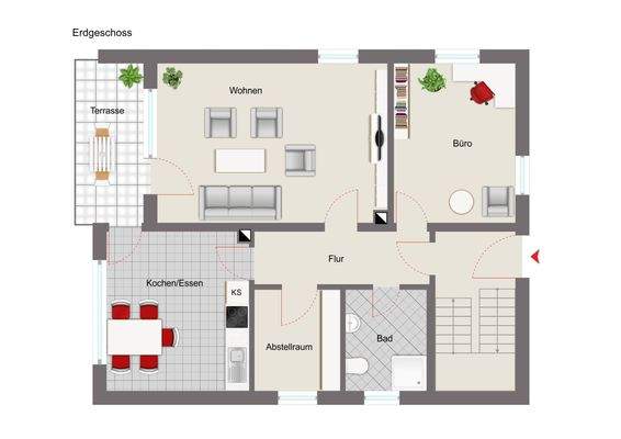 Grundriss Erdgeschoss