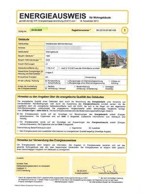 Energieausweis