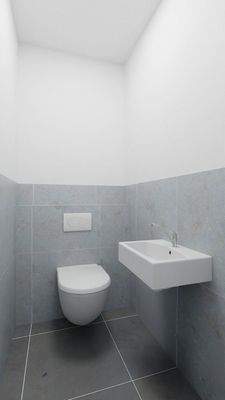 Visualisierung 1. DG Gäste-WC